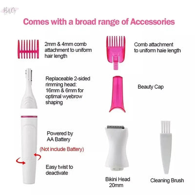 5 In 1 Multifunction Hair Removal Combo - BNGmarket Sales