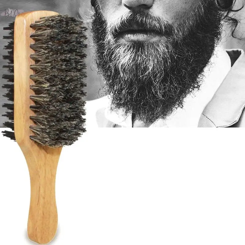 Men Boar Bristle Beard Brush - BNGmarket Sales