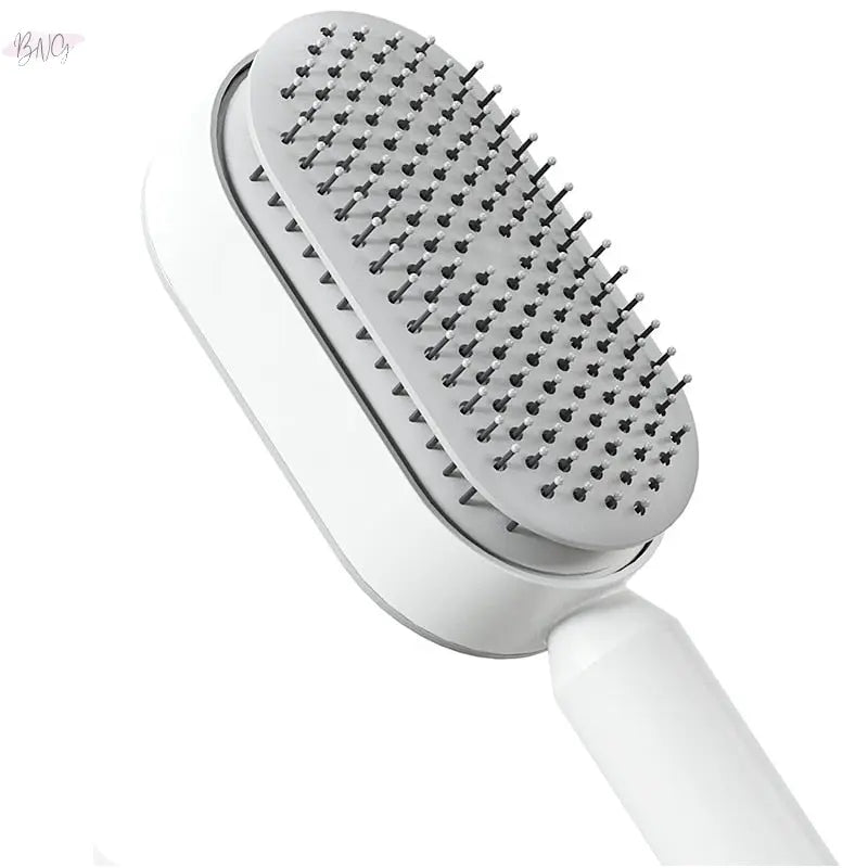 Self Cleaning Anti-Static Hair Brush - BNGmarket Sales