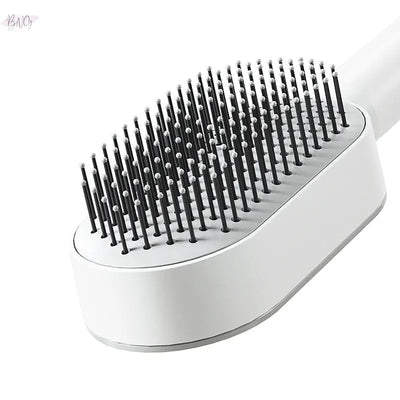 Self Cleaning Anti-Static Hair Brush - BNGmarket Sales